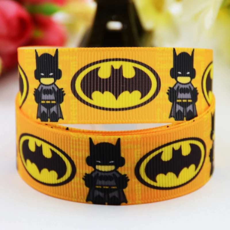 7/8'' (22mm) Batman Cartoon Character printed Grosgrain Ribbon party decoration satin ribbon OEM 10 Yards X-00846
7/8'' (22mm) Batman Cartoon Character printed Grosgrain Ribbon party decoration satin ribbon OEM 10 Yards X-00846
