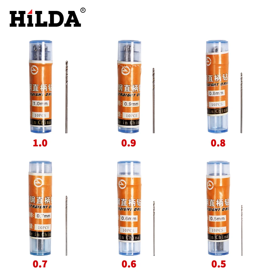 HILDA 120PCS HSS Drill bit straight shank twist drill Straight Shank Drill Bits for Electric Drills
HILDA 120PCS HSS Drill bit straight shank twist drill Straight Shank Drill Bits for Electric Drills