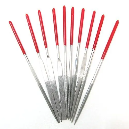 Set 10pcs 140mm Needle Files Jeweler Diamond Carving Craft Tool Metal Glass Stone
Set 10pcs 140mm Needle Files Jeweler Diamond Carving Craft Tool Metal Glass Stone