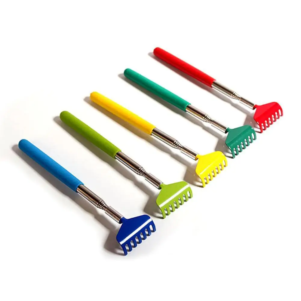 NEW Stainless Steel Telescopic Portable Adjustable Size Pen ClipTelescopic Back Scratcher Itch Scratch Body Massage Tool
NEW Stainless Steel Telescopic Portable Adjustable Size Pen ClipTelescopic Back Scratcher Itch Scratch Body Massage Tool