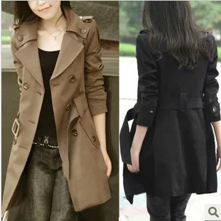 2018 spring windbreaker jacket for ladies dress Korean version of Slim and long sections thicker coat female cheap clothes china
2018 spring windbreaker jacket for ladies dress Korean version of Slim and long sections thicker coat female cheap clothes china