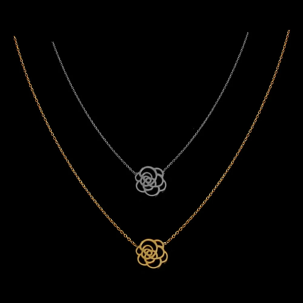 fashion stainless steel pendant necklace chain jewelry necklace for women choker female best friends flower neckless silver
fashion stainless steel pendant necklace chain jewelry necklace for women choker female best friends flower neckless silver