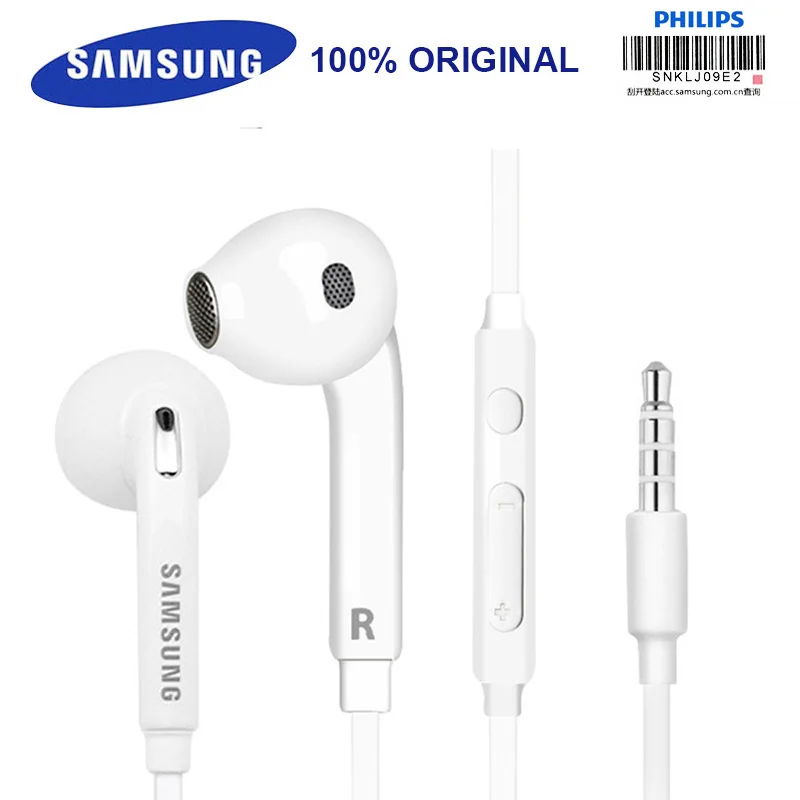 SAMSUNG EO-EG920BW Earphones Wired 3.5mm with Mic 1.2m In-ear Stereo Sport Earphones for Samsung S8 S8Edge with Retail Box
SAMSUNG EO-EG920BW Earphones Wired 3.5mm with Mic 1.2m In-ear Stereo Sport Earphones for Samsung S8 S8Edge with Retail Box