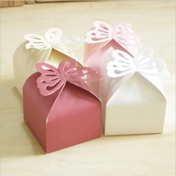50/100pcs Laser Cut Butterfly Dragees Candy Gift Box Deco Wedding Birthday Favors Cookie Carton Cake Cardboard Box
50/100pcs Laser Cut Butterfly Dragees Candy Gift Box Deco Wedding Birthday Favors Cookie Carton Cake Cardboard Box