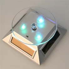 3LED Color Change 360 Degree Solar Showcase Turntable Rotating Watch Jewelry Display Stand Display Case Gold/Silver/White/Black
3LED Color Change 360 Degree Solar Showcase Turntable Rotating Watch Jewelry Display Stand Display Case Gold/Silver/White/Black