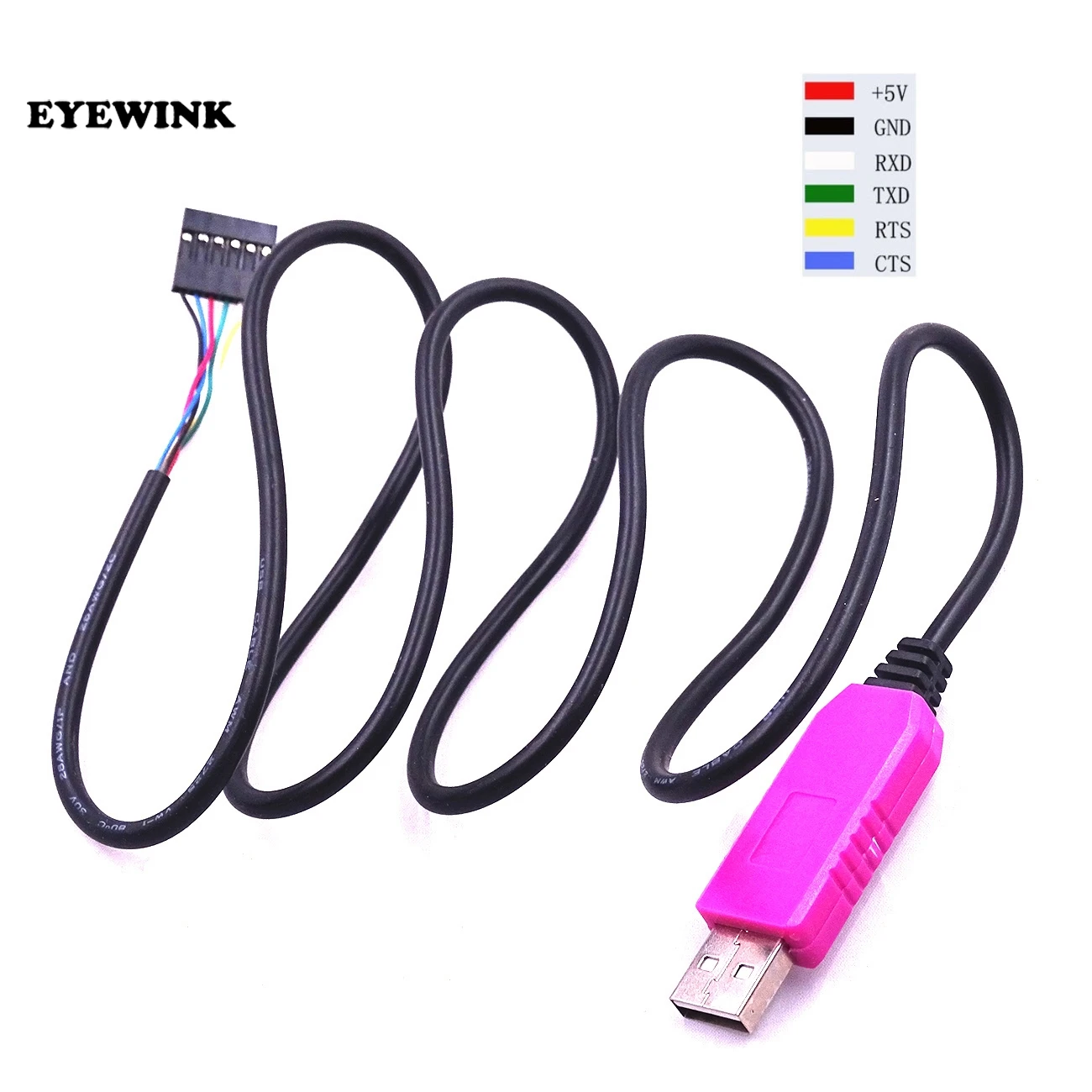 PL2303 HXD 6Pin USB TTL RS232 Convert Serial Cable PL2303HXD Compatible Win XP/VISTA/7/8/8.1/Android OTG
PL2303 HXD 6Pin USB TTL RS232 Convert Serial Cable PL2303HXD Compatible Win XP/VISTA/7/8/8.1/Android OTG