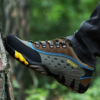 Waterproof Hiking Shoes For Men Women Leather Mountain Climbing Shoes Outdoor Trekking Shoes Breathable Hiking Hunting Boots
Waterproof Hiking Shoes For Men Women Leather Mountain Climbing Shoes Outdoor Trekking Shoes Breathable Hiking Hunting Boots