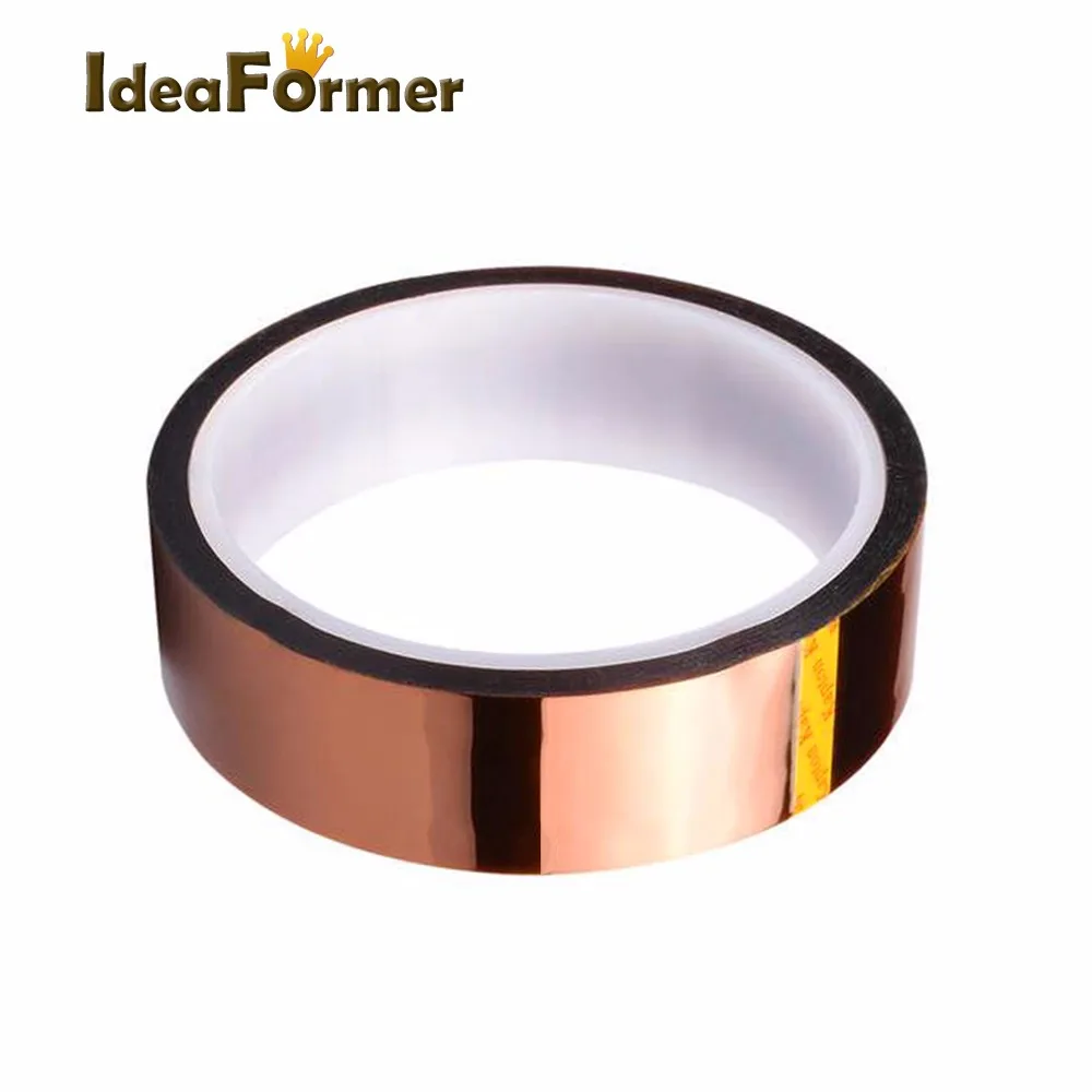 20mm x 33m High Temperature Resistant Tape Heat Dedicated Adhesive For Rapid Maker Reprap 3D Printers Parts Heat-Resistant Part
20mm x 33m High Temperature Resistant Tape Heat Dedicated Adhesive For Rapid Maker Reprap 3D Printers Parts Heat-Resistant Part