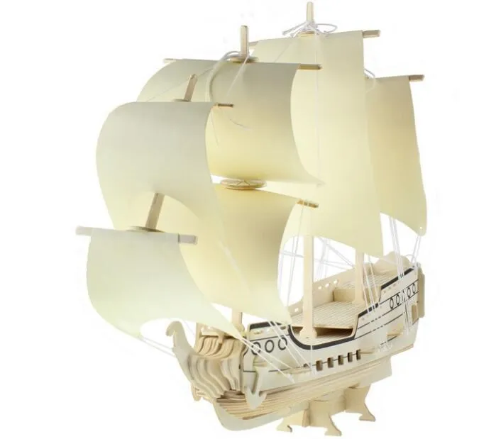 Simulation sailboat Model Three-dimensional Wooden model Toys for Children Diy Handmade Wooden boat toy
Simulation sailboat Model Three-dimensional Wooden model Toys for Children Diy Handmade Wooden boat toy