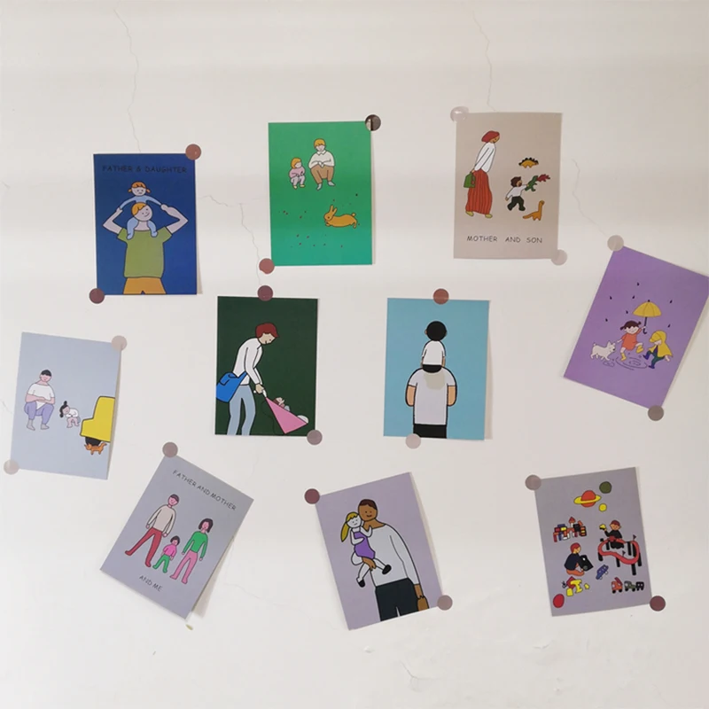 DIY card creative fun Korean children's scrapbooking album wall photo props style decoration without adhesive card paper cards
DIY card creative fun Korean children's scrapbooking album wall photo props style decoration without adhesive card paper cards