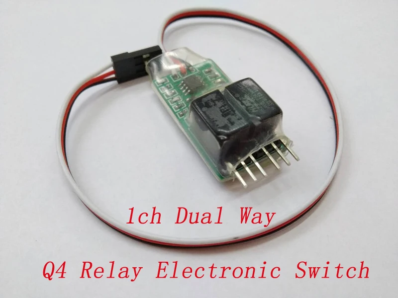 1/2/4PCS New Q4 1CH Dual Way Relay Switch Max 2A LED Electronic Switch Module for RC Aircraft Drone Quad 5V Receiver DIY Acc
1/2/4PCS New Q4 1CH Dual Way Relay Switch Max 2A LED Electronic Switch Module for RC Aircraft Drone Quad 5V Receiver DIY Acc