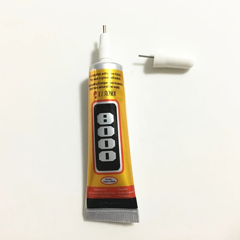 E8000 15ml Liquid Multipurpose Industrial Adhesive Jewelry Crafts Crystal Rhinestone DIY Phone Case Screen Glass Glue Nail Gel
E8000 15ml Liquid Multipurpose Industrial Adhesive Jewelry Crafts Crystal Rhinestone DIY Phone Case Screen Glass Glue Nail Gel