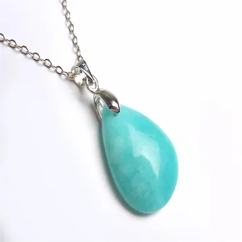 22*16*6mm Natural Genuine Gem Stone Pendant Bead Charms Water Drop Amazonite Fashion Jewelry Necklace Pendant Women Gift
22*16*6mm Natural Genuine Gem Stone Pendant Bead Charms Water Drop Amazonite Fashion Jewelry Necklace Pendant Women Gift