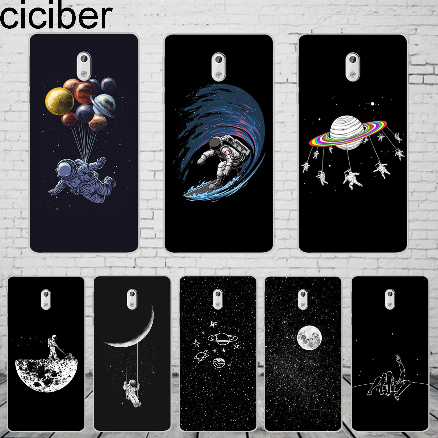 ciciber Space Moon Astronaut Coque For Nokia 8 7 7.1 6 6.1 5 5.1 3 3.1 2.1 Plus Phone case For Nokia X7 X6 X5 X3 Cover Soft TPU
ciciber Space Moon Astronaut Coque For Nokia 8 7 7.1 6 6.1 5 5.1 3 3.1 2.1 Plus Phone case For Nokia X7 X6 X5 X3 Cover Soft TPU