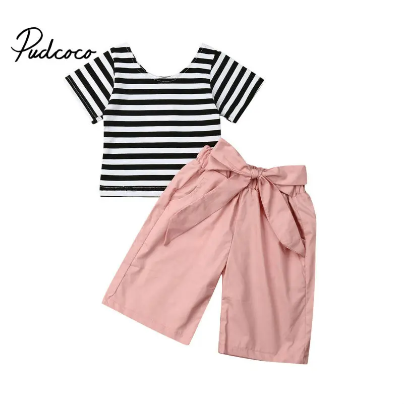 1-4T Toddler Kids Baby Girls Clothes set Summer Short Sleeve Striped T-Shirt and long Pants Cute lovely Sweet Streetwear outfits
1-4T Toddler Kids Baby Girls Clothes set Summer Short Sleeve Striped T-Shirt and long Pants Cute lovely Sweet Streetwear outfits