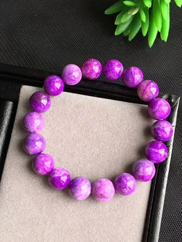 Certificate Natural Sugilite Royal Blue Bracelets Healing Stone Gemstone 11.3mm Healing Top Quality Round Beads Woman AAAAAA
Certificate Natural Sugilite Royal Blue Bracelets Healing Stone Gemstone 11.3mm Healing Top Quality Round Beads Woman AAAAAA