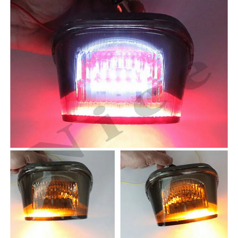 For 1996-2008 Harley Softail Sportster Road King Dyna Glide Motorcycle LED Tail Light Turning Singal Light Stop Lamp Brake Light
For 1996-2008 Harley Softail Sportster Road King Dyna Glide Motorcycle LED Tail Light Turning Singal Light Stop Lamp Brake Light