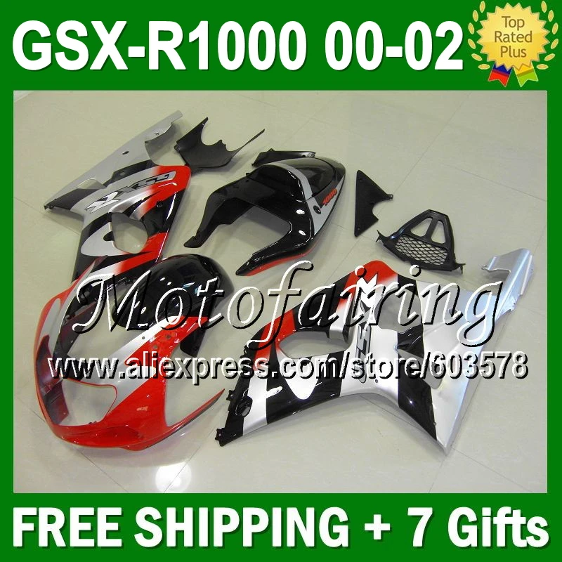 7gifts Fairing For SUZUKI GSX-R1000 Red silver black 00 01 02 K2 GSX R1000 K2 2000 2001 2002 NEW 677 red GSXR1000 K2 Bodywork
7gifts Fairing For SUZUKI GSX-R1000 Red silver black 00 01 02 K2 GSX R1000 K2 2000 2001 2002 NEW 677 red GSXR1000 K2 Bodywork