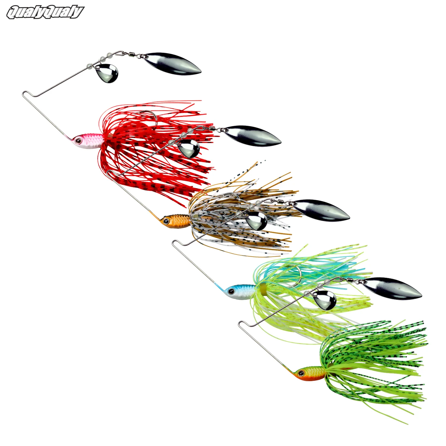 1pcs Bass Fishing Bait 14g 1/2oz Spinnerbait Jig Head Skirt Lure Fly Rubber Fishing Lure Spinner Bait 3D Eye Buzzbait
1pcs Bass Fishing Bait 14g 1/2oz Spinnerbait Jig Head Skirt Lure Fly Rubber Fishing Lure Spinner Bait 3D Eye Buzzbait