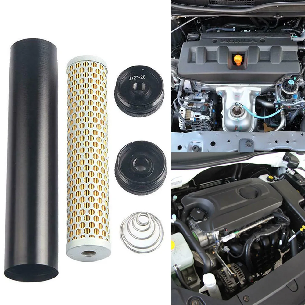New Arrival 1 Set Billet Aluminum Low Profile Fuel Air Filter 1/2"-28 For Napa 4003 Wix 24003
New Arrival 1 Set Billet Aluminum Low Profile Fuel Air Filter 1/2"-28 For Napa 4003 Wix 24003