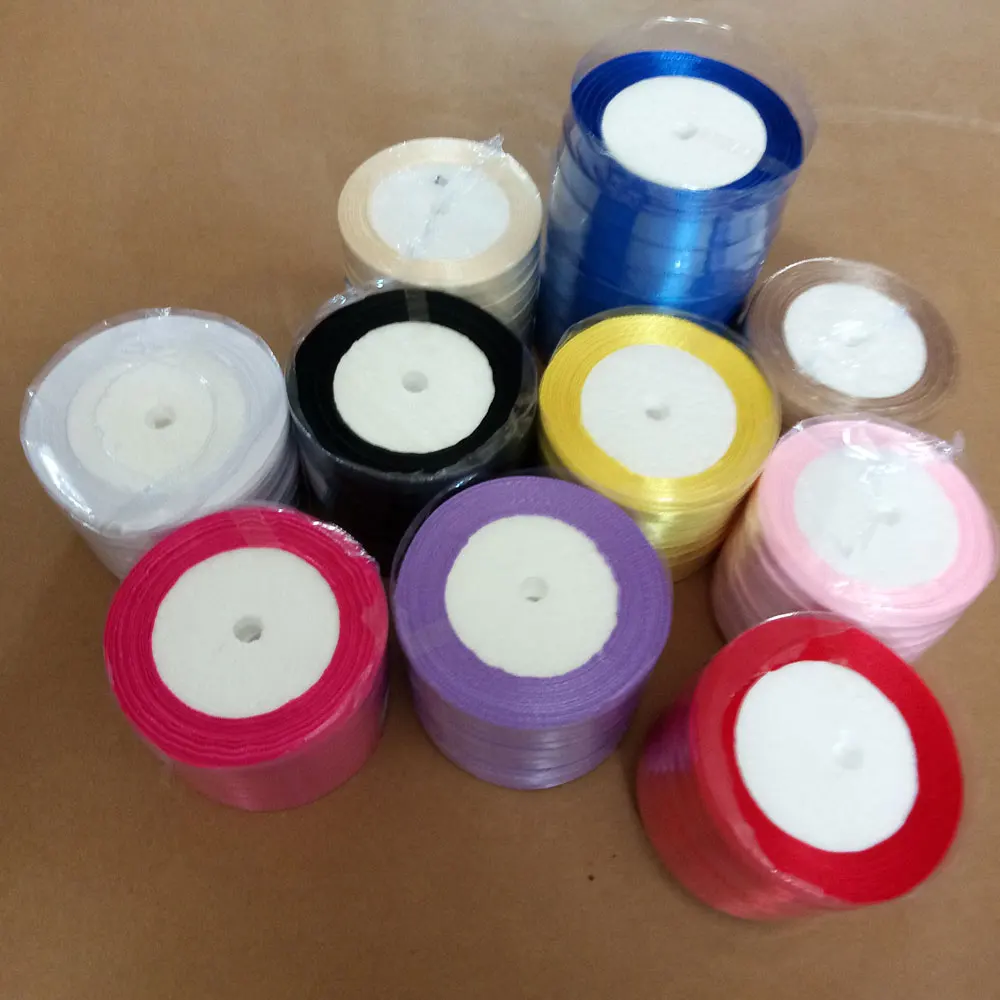 6mm Width Silk Satin Polyester Ribbon For Sewing Wedding Party Handmade Decoration Bow Craft Gift Packing DIY Handmade Materials
6mm Width Silk Satin Polyester Ribbon For Sewing Wedding Party Handmade Decoration Bow Craft Gift Packing DIY Handmade Materials