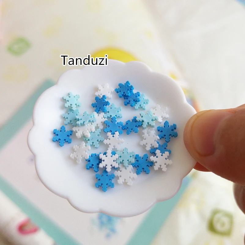 Tanduzi 1000g Clay Snowflak Shaped Sprinkle Simulation Snowflake Polymer Clay Cabochon Deco Parts Phone Beauty Decoration DIY
Tanduzi 1000g Clay Snowflak Shaped Sprinkle Simulation Snowflake Polymer Clay Cabochon Deco Parts Phone Beauty Decoration DIY