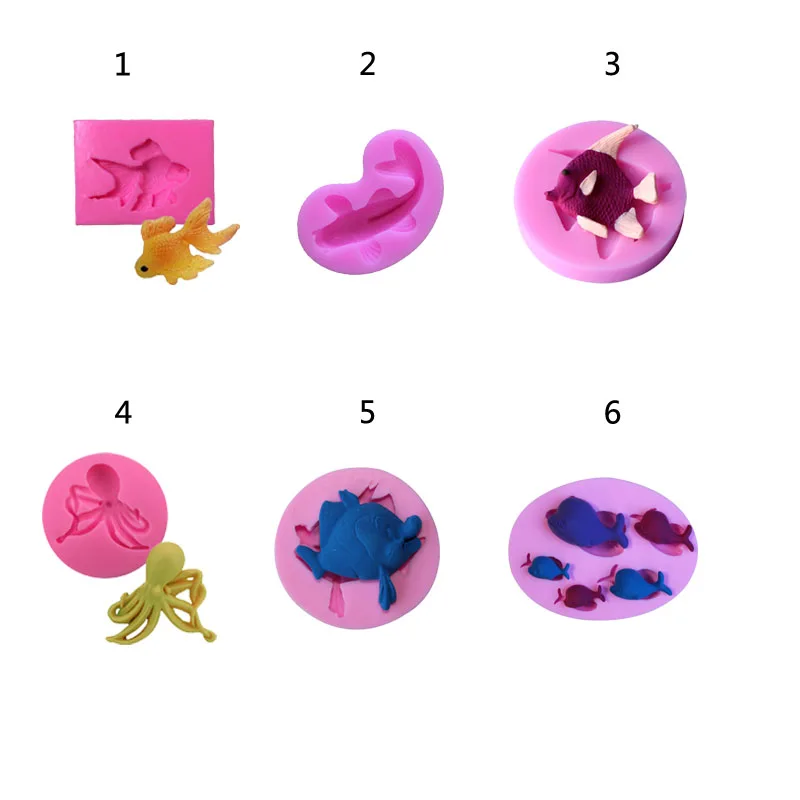 Fish Silicone Mold Fondant Cake Decorating Cake Mold Sugar Craft Mould Kitchen Accessories
Fish Silicone Mold Fondant Cake Decorating Cake Mold Sugar Craft Mould Kitchen Accessories