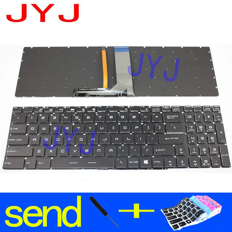 New laptop Keyboard FOR MSI MS-16J5 MS-16JC MS-16JB MS-16H8 MS-16H2 MS-1771 MS-1772 Send a transparent protective film
New laptop Keyboard FOR MSI MS-16J5 MS-16JC MS-16JB MS-16H8 MS-16H2 MS-1771 MS-1772 Send a transparent protective film