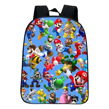 New Style 12 Inches Oxford Printing Super Mario Kindergarten Infantile Small Backpack for Kids Baby Cartoon School Bags Children
New Style 12 Inches Oxford Printing Super Mario Kindergarten Infantile Small Backpack for Kids Baby Cartoon School Bags Children
