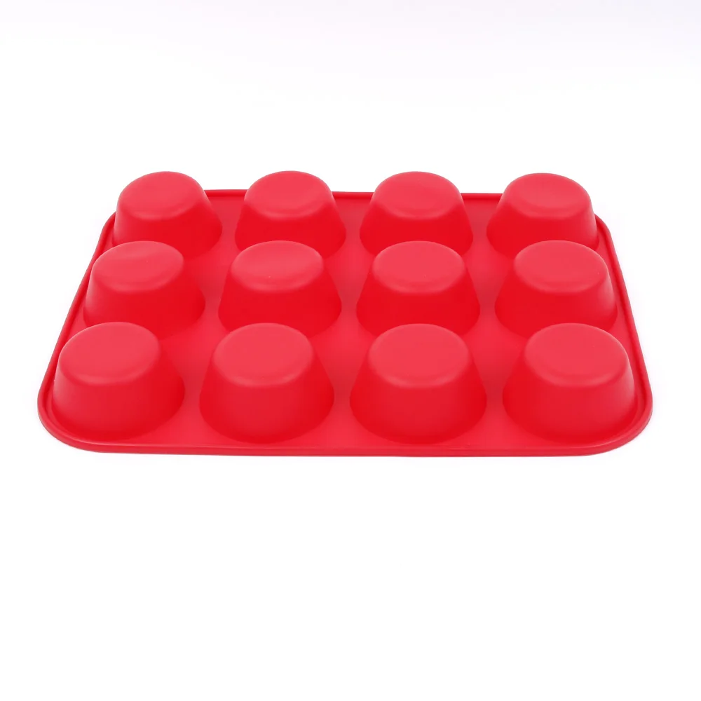 New Cake Tools Fondant Kitchen Bakeware Silicone Metal Non-Stick 12 Cups Cupcake Baking Tray Mousse Cake Mold Muffin Pan
New Cake Tools Fondant Kitchen Bakeware Silicone Metal Non-Stick 12 Cups Cupcake Baking Tray Mousse Cake Mold Muffin Pan