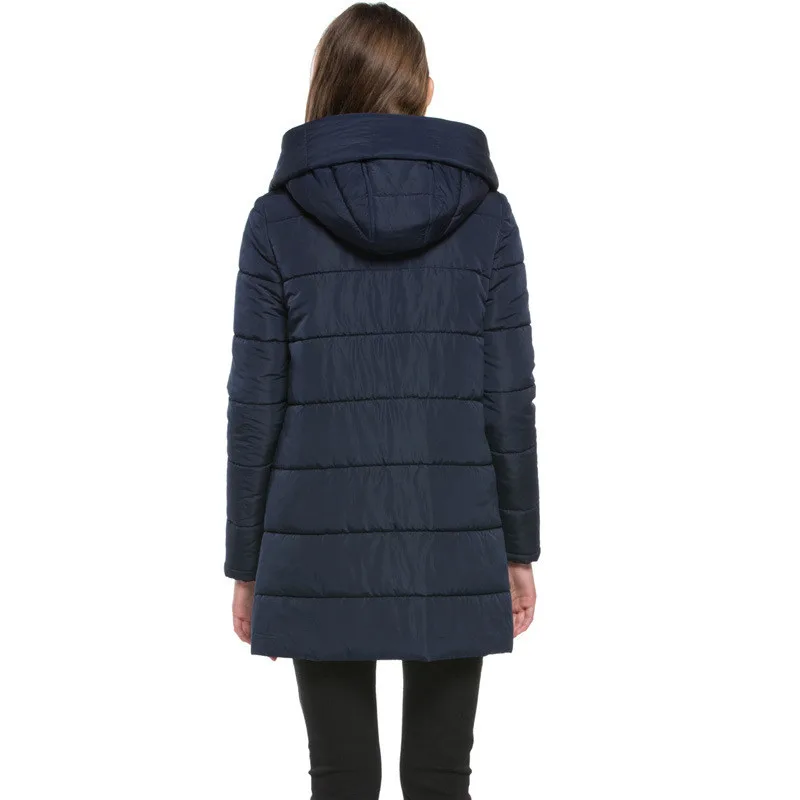 Women Winter Clothing Padded Long Jackets And Coats Hooded Thickened Warm Winter Jackets For Women 2018 Solid Overcoat AS057 (4)