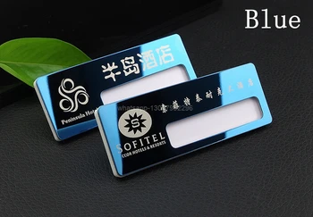 10pcs custom id name badge holder stainless steel name tag engraved laser personalized employee badge with magnetic back
10pcs custom id name badge holder stainless steel name tag engraved laser personalized employee badge with magnetic back