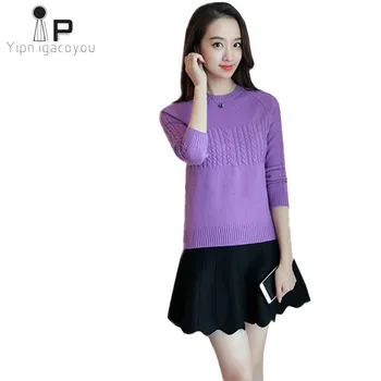 Autumn Short Knitting Pullovers Sweater Women Tops Big Size Black White Long Sleeve Women Sweater Harajuku Female Ladies Jumpers
Autumn Short Knitting Pullovers Sweater Women Tops Big Size Black White Long Sleeve Women Sweater Harajuku Female Ladies Jumpers