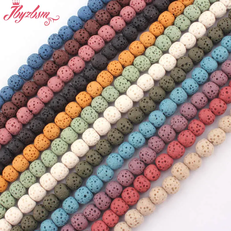 8mm Round Smooth Lava Rock Beads Natural Stone Beads For DIY Necklace Bracelats Earring Woman Jewelry Making 15" Free Shipping
8mm Round Smooth Lava Rock Beads Natural Stone Beads For DIY Necklace Bracelats Earring Woman Jewelry Making 15" Free Shipping