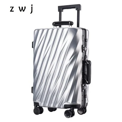 New Aluminum Frame Travel Suitcase With Wheels TSA Lock Trolley Case Rolling Luggage Koffer
New Aluminum Frame Travel Suitcase With Wheels TSA Lock Trolley Case Rolling Luggage Koffer