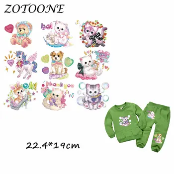 ZOTOONE Cute Unicorn Cat Dog Patch for Clothing Iron-On Garment Heat Transfer Badges Diy Accessory T Shirt Deco Applique Patches
ZOTOONE Cute Unicorn Cat Dog Patch for Clothing Iron-On Garment Heat Transfer Badges Diy Accessory T Shirt Deco Applique Patches
