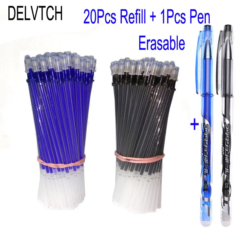 DELVTCH 20Pcs/Set Gel Pen Erasable Refill Rod Magic Erasable Pen Refill 0.5MM Ink Office School Stationery Writing Tool Gift
DELVTCH 20Pcs/Set Gel Pen Erasable Refill Rod Magic Erasable Pen Refill 0.5MM Ink Office School Stationery Writing Tool Gift