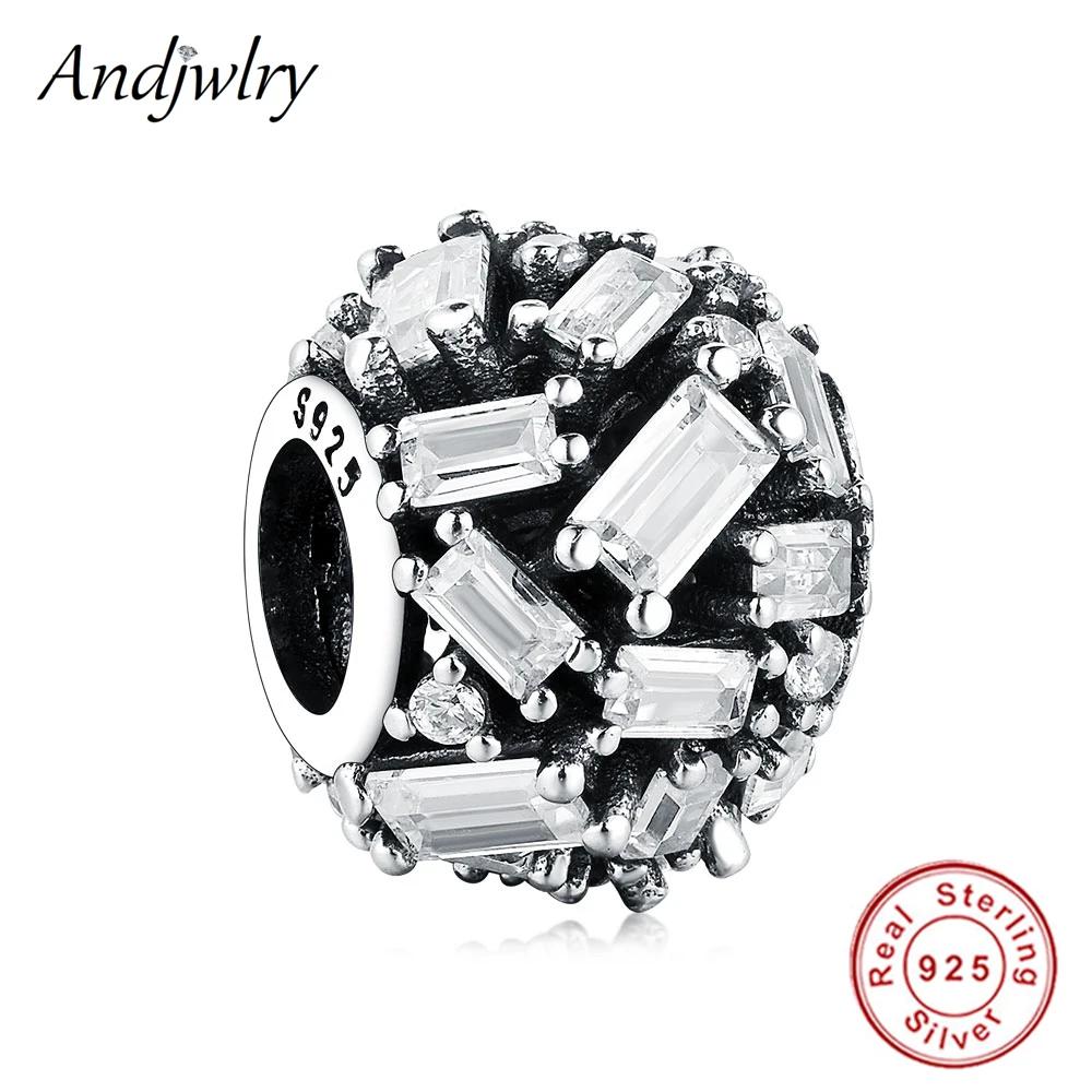Fit Original Pandora Charms Bracelet 925 Sterling Silver Charms With Big Clear CZ Beads DIY Jewelry Berloque Christmas Gift
Fit Original Pandora Charms Bracelet 925 Sterling Silver Charms With Big Clear CZ Beads DIY Jewelry Berloque Christmas Gift