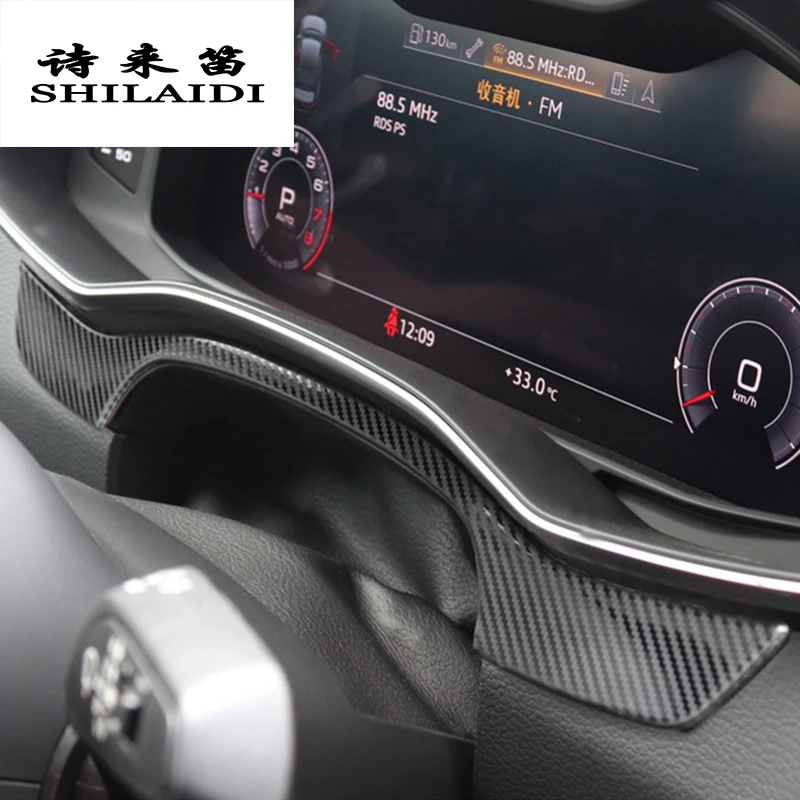 Car Styling For Audi A6 C7 Carbon fiber Dashboard Trim Central control panel decoration Cover Stickers Interior Auto Accessories
Car Styling For Audi A6 C7 Carbon fiber Dashboard Trim Central control panel decoration Cover Stickers Interior Auto Accessories