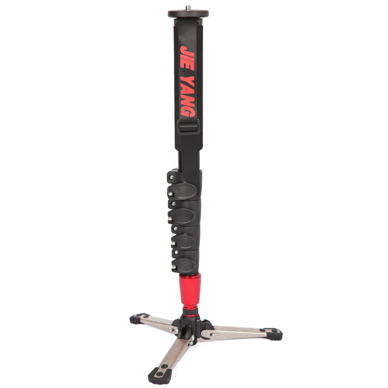 JIEYANG JY0506BT Aluminum Professional Monopod Video tripod for camera with Tripods Head Carry Bag Free Shipping height 1750mm
JIEYANG JY0506BT Aluminum Professional Monopod Video tripod for camera with Tripods Head Carry Bag Free Shipping height 1750mm