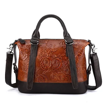 2019 New retro style genuine leather gorgeous rose prints handbag elegant women shoulder bag creative messenger bag
2019 New retro style genuine leather gorgeous rose prints handbag elegant women shoulder bag creative messenger bag