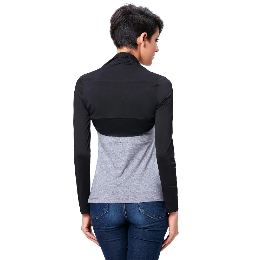 Womens black shrug sweater Need a little something to cover your shoulders and arms in that cute strapless dress? Checkout our assortment of shrugs, cardigans, and boleros in the womens departement on archivesnapug.cf
