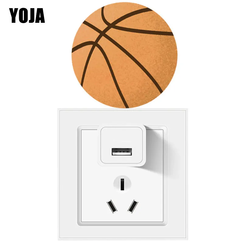 YOJA Sport Equipment Basketball Decor Personalized PVC Wall Switch Sticker Living Room Bedroom 8SS1867
YOJA Sport Equipment Basketball Decor Personalized PVC Wall Switch Sticker Living Room Bedroom 8SS1867
