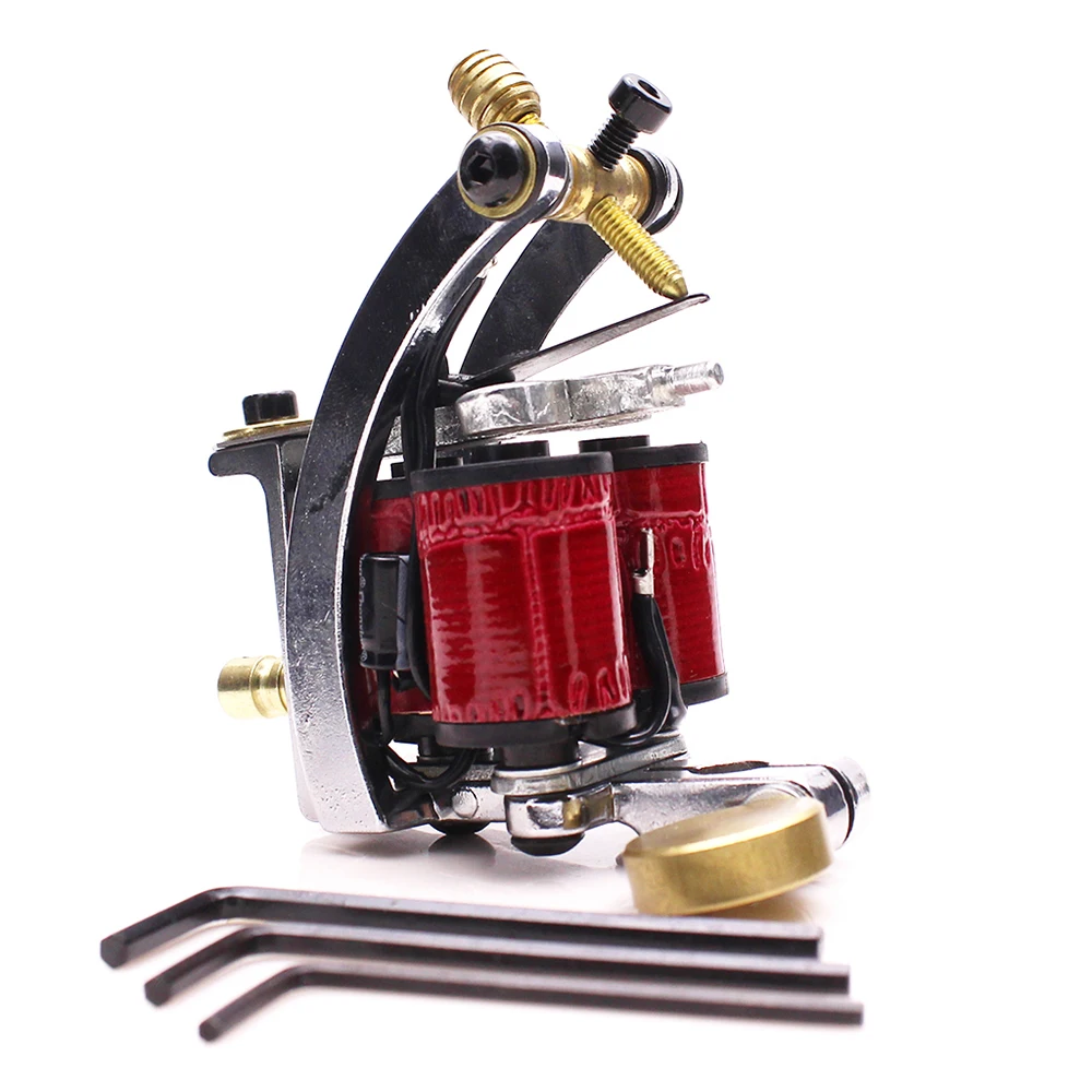 Tattoo Machine 10 Wraps Coil Professional Tattoo Gun Machine For Liner & Shader tattoos Instrument Tattooing Device
Tattoo Machine 10 Wraps Coil Professional Tattoo Gun Machine For Liner & Shader tattoos Instrument Tattooing Device