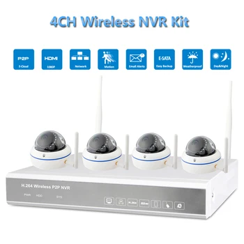 PUAroom 4CH Full HD 1080P wireless network camera with IR-Cut H.264 NVR Best Home CCTV Security System
PUAroom 4CH Full HD 1080P wireless network camera with IR-Cut H.264 NVR Best Home CCTV Security System