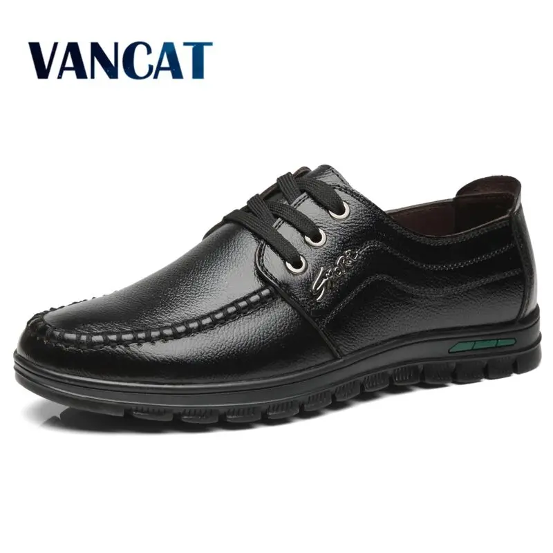 Vancat Brand Genuine Leather Men Shoes Autumn Fashion Lace-Up Casual Shoes Business Walking Men Dress Shoes Zapatos Hombres 
Vancat Brand Genuine Leather Men Shoes Autumn Fashion Lace-Up Casual Shoes Business Walking Men Dress Shoes Zapatos Hombres