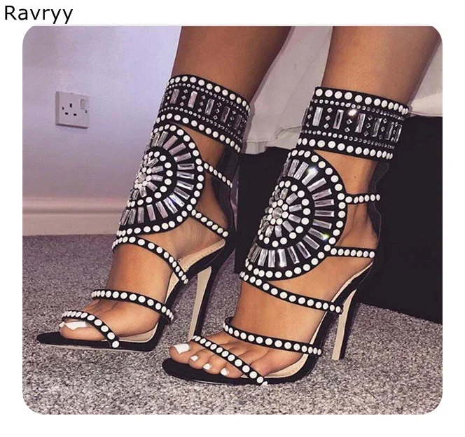 2018 Summer Woman sandals black suede leather white string bead decor sandal boots thin heel Sexy Pumps female party dress shoes
2018 Summer Woman sandals black suede leather white string bead decor sandal boots thin heel Sexy Pumps female party dress shoes