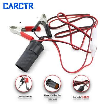 Car Truck Emergency Jumper Cables Wire 1.35m Wire Crocodile Clip Cigarette Lighter Interface Can Be Used For Air Pump 4008
Car Truck Emergency Jumper Cables Wire 1.35m Wire Crocodile Clip Cigarette Lighter Interface Can Be Used For Air Pump 4008