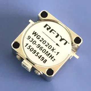 Радиочастотный изолятор WG2020X-1/925-960MHz ферритовый изолятор, 900MHz изолятор
Радиочастотный изолятор WG2020X-1/925-960MHz ферритовый изолятор, 900MHz изолятор