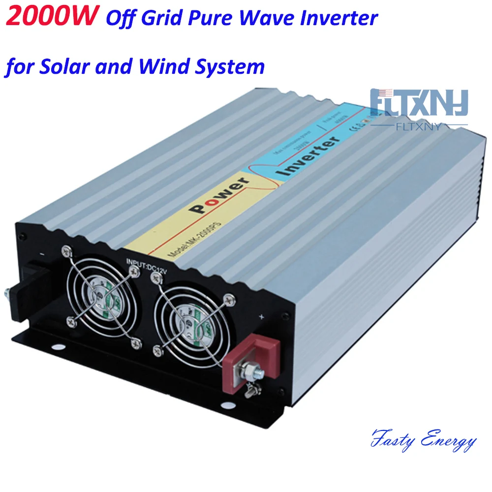 2000w Pure Sine Wave Inverter for Solar System Wind Generator system use,off grid single phase 24v 48v 96v 110v with charger
2000w Pure Sine Wave Inverter for Solar System Wind Generator system use,off grid single phase 24v 48v 96v 110v with charger